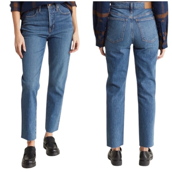 Madewell Denim - Madewell The Petite Perfect Vintage Jean Raw Hem Edition 28 Women’s Straight Leg